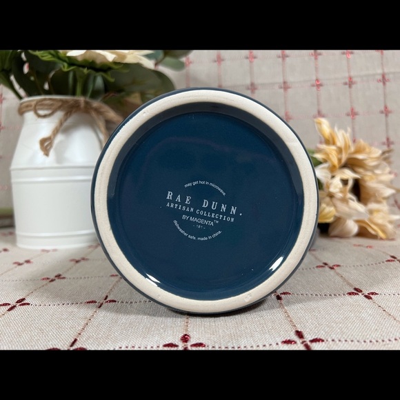 Rae Dunn Artisan Collection by Magenta Blue Game Day Pitcher New in Orig… - Picture 8 of 8